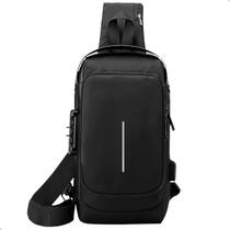 Bolsa Masculina Transversal Estilo Moderno Pochete