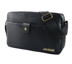 Bolsa Masculina Transversal For Men Jacki Design Preto Bolsa Masculina Transversal For Men Jacki Design Preto