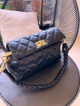 Bolsa matelassê cor preta Bolsa matelassê cor preta