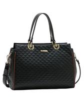 Bolsa Matelassê Cute - Alça de Mão - Chenson 3485668 - Preto Bolsa Matelassê Cute - Alça de Mão - Chenson 3485668 - Preto