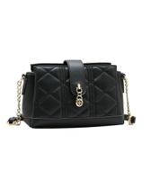 Bolsa Matelassê Elegance - Transversal - Chenson 3485682 - Preto
