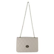 Bolsa Matelasse Topgrife Couro Branco Bolsa Matelasse Topgrife Couro Branco