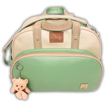 Bolsa Maternidade Bebe Candy Grande Enxoval + Ursinho Bolsa Maternidade Bebe Candy Grande Enxoval + Ursinho