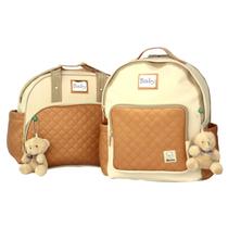 Bolsa Maternidade Bebe Média + Mochila + Trocador + 2 Ursos Chaveiro Bolsa Maternidade Bebe Média + Mochila + Trocador + 2 Ursos Chaveiro