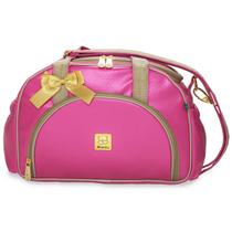 Bolsa Maternidade Bebe Menina Menino Enxoval Prática Miellu - Pequena - Pink Barbie