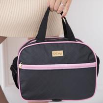 Bolsa Maternidade Bebê Pequena Para Passeio Luxo