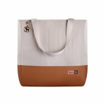 Bolsa Maternidade Coleção Cores - Creme e Caramelo Bolsa Maternidade Coleção Cores - Creme e Caramelo