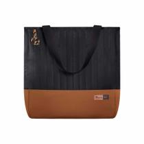 Bolsa Maternidade Coleção Cores - Preto e Caramelo