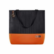 Bolsa Maternidade Coleção Cores - Preto e Laranja