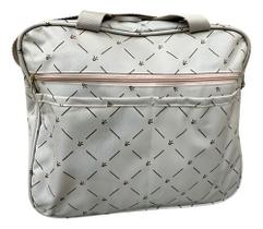 Bolsa Maternidade Estampada Com Bolso Fenda Mamãe Bebê -