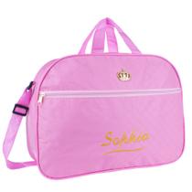 Bolsa Maternidade Grande Com Nome Personalizado Modelo Luxo - Rallory Baby