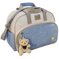 Bolsa Maternidade Grande Jeans Miellu Personalizada Bolsa Maternidade Grande Jeans Miellu Personalizada