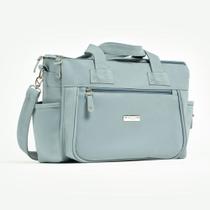 Bolsa Maternidade Grande Linha Glamour Azul - Hug Bolsa Maternidade Grande Linha Glamour Azul - Hug