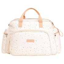 Bolsa Maternidade Grande Pirulitando Coleção Confete Marfim Bolsa Maternidade Grande Pirulitando Coleção Confete Marfim