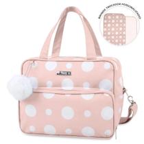 Bolsa Maternidade Hug G Pompom Rosa B8903