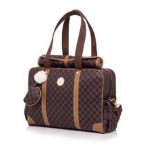 Bolsa Maternidade Lequiqui Harrods Grande - Marrom Bolsa Maternidade Lequiqui Harrods Grande - Marrom