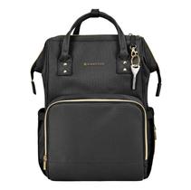 Bolsa maternidade luxo siena black gold - kikka boo