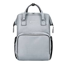Bolsa maternidade luxo siena light gray (cinza) - kikka boo Bolsa maternidade luxo siena light gray (cinza) - kikka boo