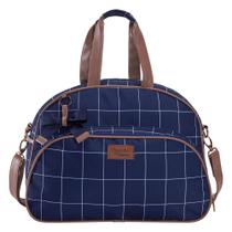 Bolsa Maternidade M Boston Grid Com Bolso Frontal - 1 Peça