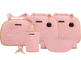 Bolsa Maternidade Mala Bebê Menina Menino Kit 6 Peças Impermeável