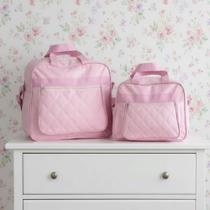 Bolsa Maternidade Matelada Infantil Kit 2 Peças para Bebê Menina Menino - Marias Baby