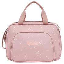 Bolsa Maternidade Média Pirulitando Bolinhas Rose Bolsa Maternidade Média Pirulitando Bolinhas Rose