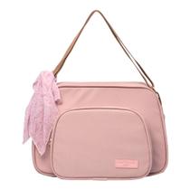 Bolsa Maternidade Média Pirulitando Encanto Rosa