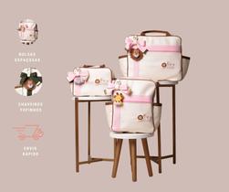Bolsa Maternidade Menina Menino Coleção Safari Luxo Enxoval Saída Maternidade Bolsa Maternidade Menina Menino Coleção Safari Luxo Enxoval Saída Maternidade