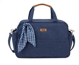 Bolsa Maternidade Mescla Azul Marinho Grande - HUG (REFB11403)