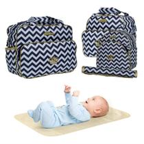 Bolsa Maternidade Mochila Grande Mamãe Bebê Multifunção Luxo Bolsa Maternidade Mochila Grande Mamãe Bebê Multifunção Luxo