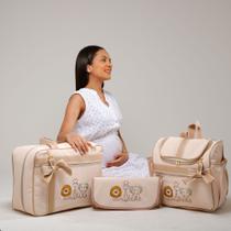 Bolsa Maternidade Personalizada Menino Kit Bolsa Enxoval - ELYÃ BABY