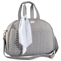 Bolsa Maternidade Quebec Cinza M Bolsa Maternidade Quebec Cinza M