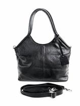 Bolsa Maxi Couro Preto Bolsa Maxi Couro Preto