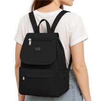 Bolsa Media Feminina Casual Mochila Pequena Escolar Trabalho Casual Alça de Mão