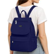 Bolsa Media Feminina Casual Mochila Pequena Escolar Trabalho Casual Alça de Mão