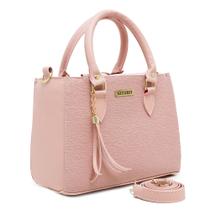 Bolsa Média Feminina Tote Com Alça De Lado Estruturada Top