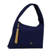 Bolsa Média Linea Bella 6114 Cor:Azul Bolsa Média Linea Bella 6114 Cor:Azul