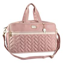 Bolsa Média Maternidade Tokyo Rosa Batistela Baby
