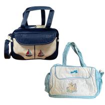 Bolsa Média Mave Baby Saída Maternidade Menino Impermeável Mamãe Bebê com Alças Multiuso Reforçada