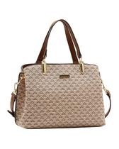 Bolsa Média New Elemento Gráfico - Alça de Mão - Chenson 3485624 - Bege