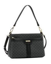 Bolsa Média New Elemento Gráfico - Alça de Mão - Chenson 3485625 - Preto