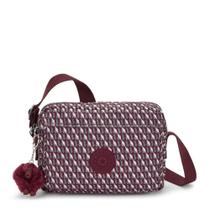 Bolsa Média Transversal Kipling Abanu 3DK Wine