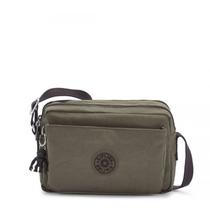 Bolsa Media Transversal Kipling Abanu Green Moss