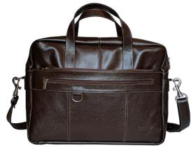Bolsa Médica Couro Executiva Pasta Transversal P/ Notebook Bolsa Médica Couro Executiva Pasta Transversal P/ Notebook