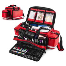 Bolsa Médica PTAHON 66cm Resistente à Água com Faixas Reflexivas para EMT