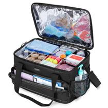 Bolsa médica Trunab, grandes divisores ajustáveis isolados 41x26x21cm