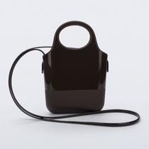 Bolsa melissa ultra bag marrom transparente