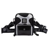 Bolsa Melissa X Heat Bag Preto Prata Bolsa Melissa X Heat Bag Preto Prata