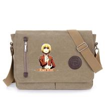 Bolsa Mensageira Attack on Titans Anime de Mikasas Ackermans Bolsa Mensageira Attack on Titans Anime de Mikasas Ackermans