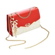 Bolsa Mensageira Feminina Moderna De Couro PU Com Lantejoulas E Pingente De Franja, Bolsa De Ombro Bolsa Mensageira Feminina Moderna De Couro PU Com Lantejoulas E Pingente De Franja, Bolsa De Ombro